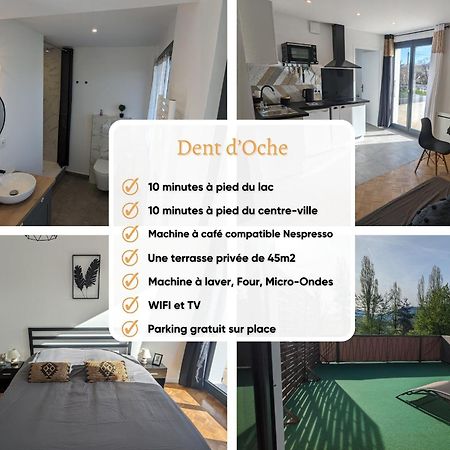 Cosy Et Moderne - Dent D'Oche Apartment Thonon-les-Bains Ngoại thất bức ảnh