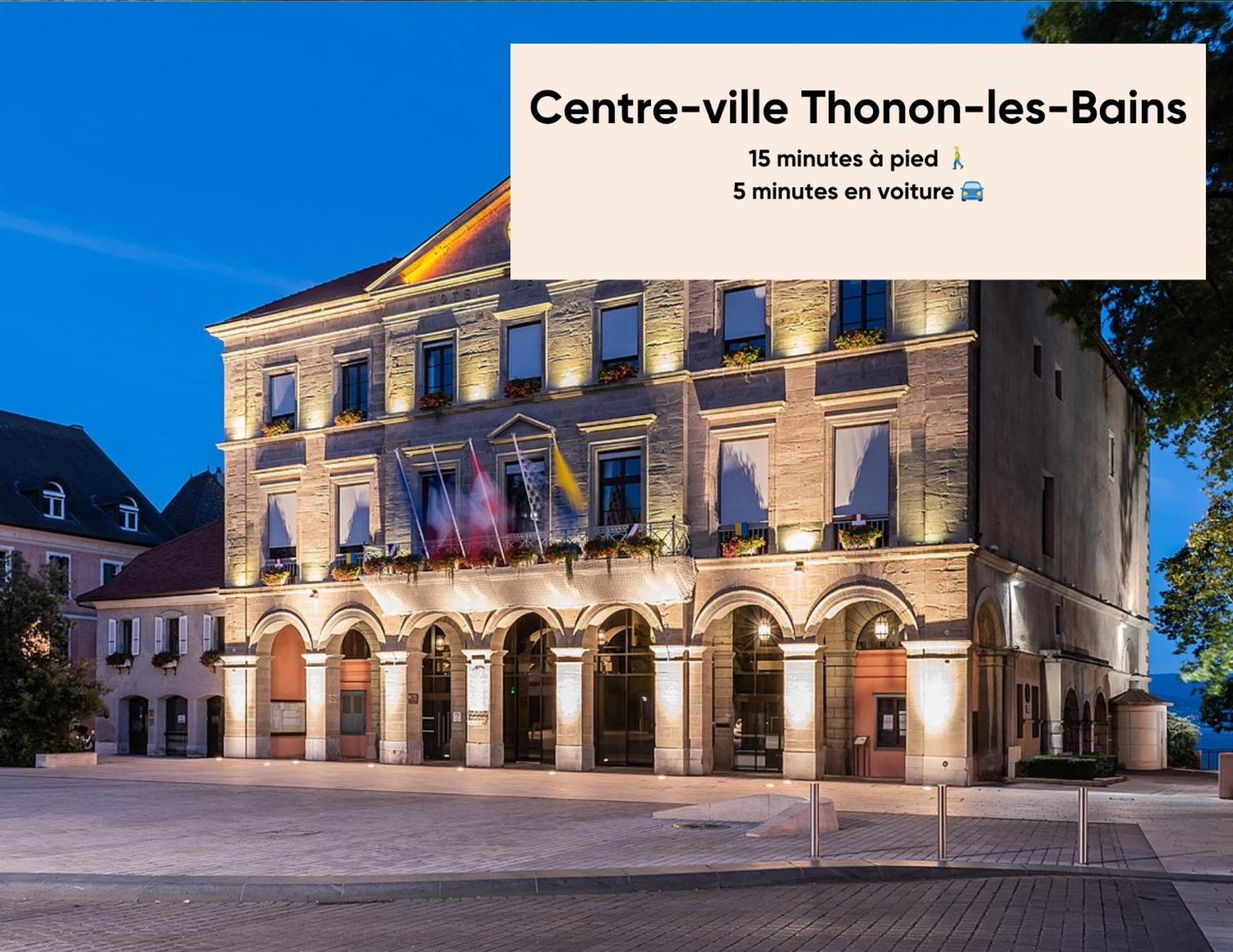 Cosy Et Moderne - Dent D'Oche Apartment Thonon-les-Bains Ngoại thất bức ảnh