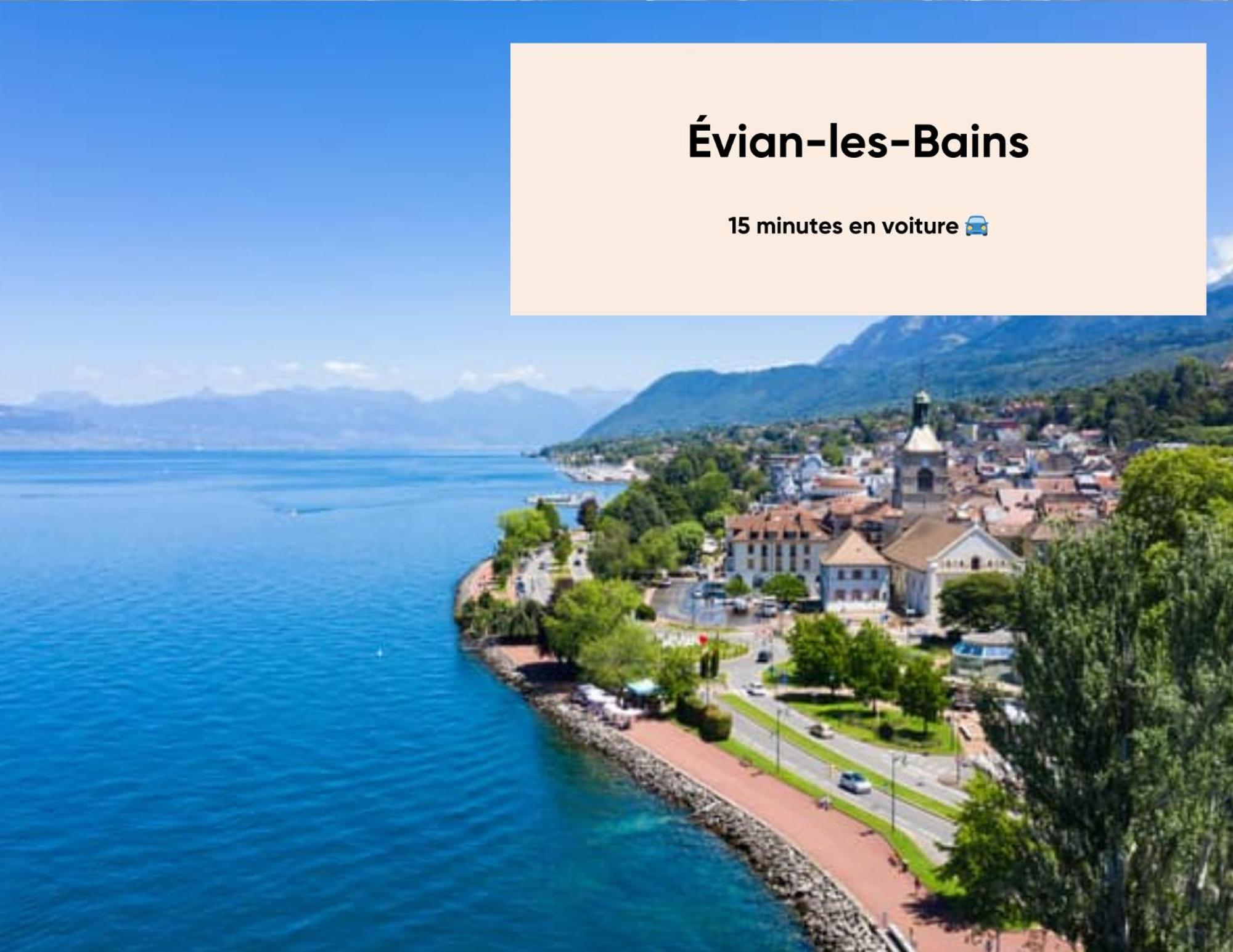 Cosy Et Moderne - Dent D'Oche Apartment Thonon-les-Bains Ngoại thất bức ảnh